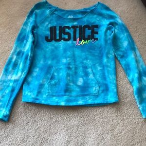 Justice sweatshirt